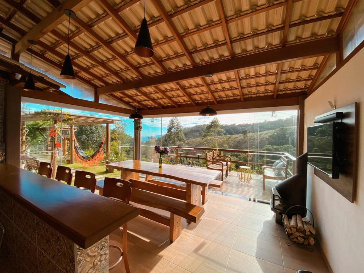 Casa De Campo No Caravaggio Ao Lado Da Cervejaria Tres Santas サンタ・テレサ エクステリア 写真